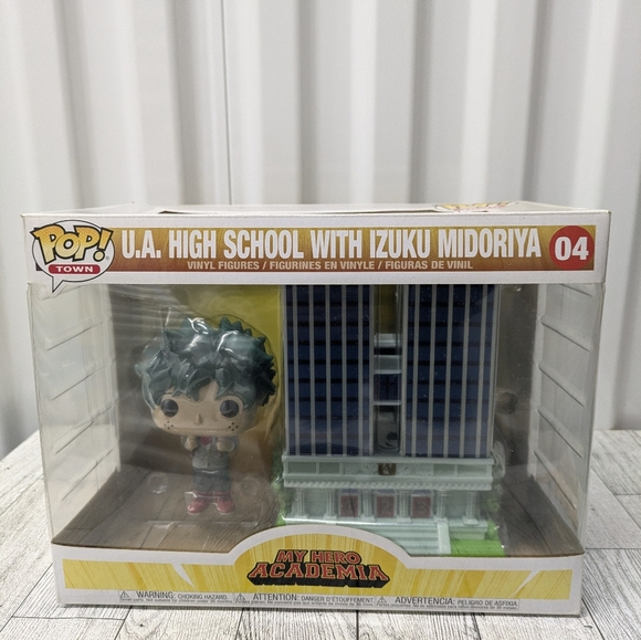 funko Pop 04 My Hero Academia Vinyl Figure Set with Blue and Green - Picture 2 of 10